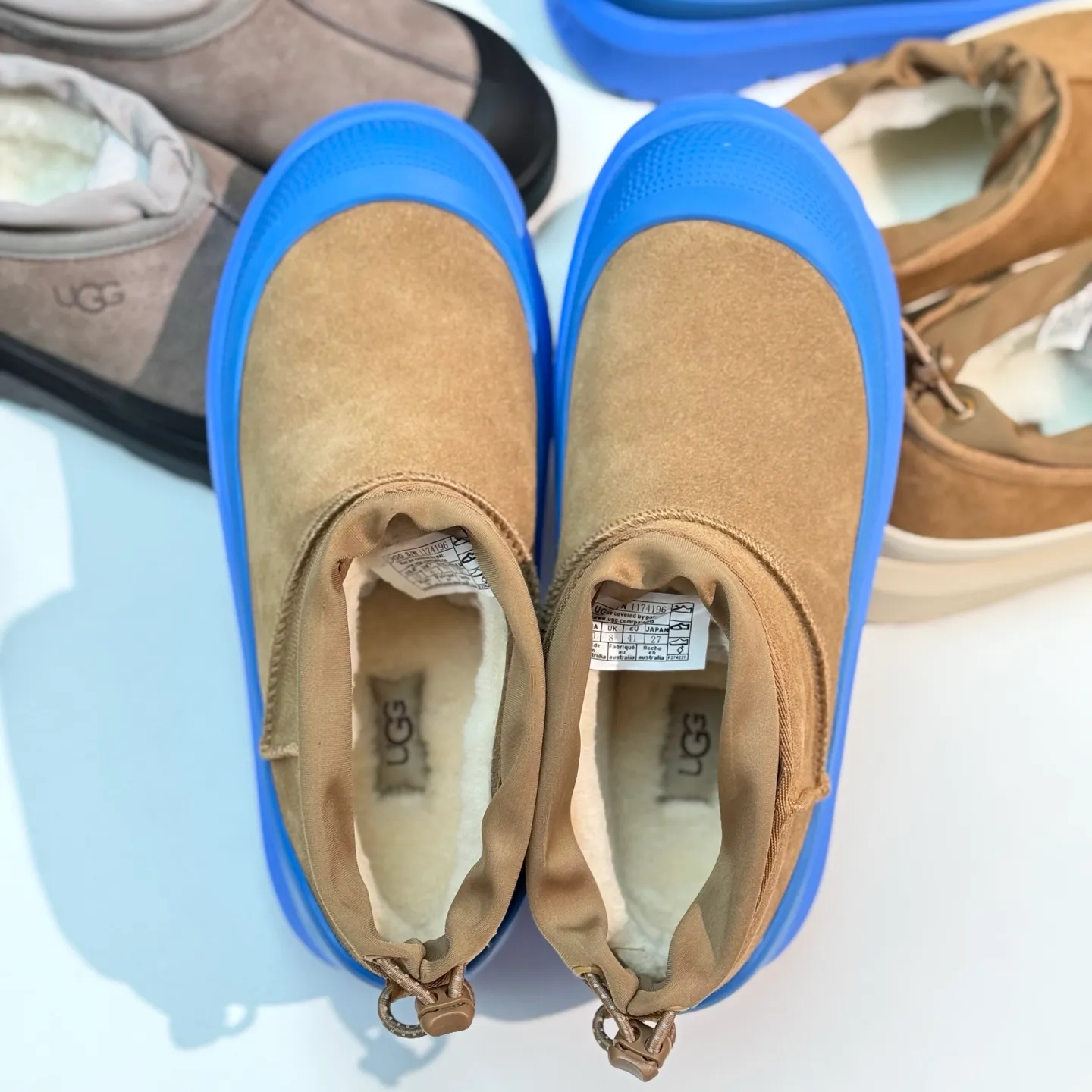 Local 💰600 2025 new Wang Yibo 4196 exclusive version original OEM grade UGG Wang Yibo same model high-end exclusive supply pyramid-top workmanship quality high-end needs to come #big advantage supply❗️❗️❗️ low-top men's and women's shoes size: 36 37 38 39 40 41 42 43 44 45